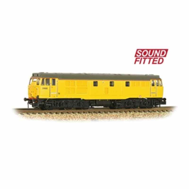 Graham Farish N Gauge Class 31/6 Refurbished 31602 Network Rail Yellow